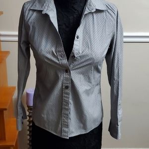 BANANA REPUBLIC shirt, sz 2 petite , bust 36